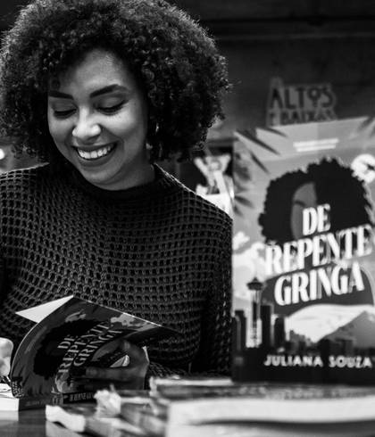 Corporativo de Lançamento do livro “De Repente Gringa”, de Juliana Souza