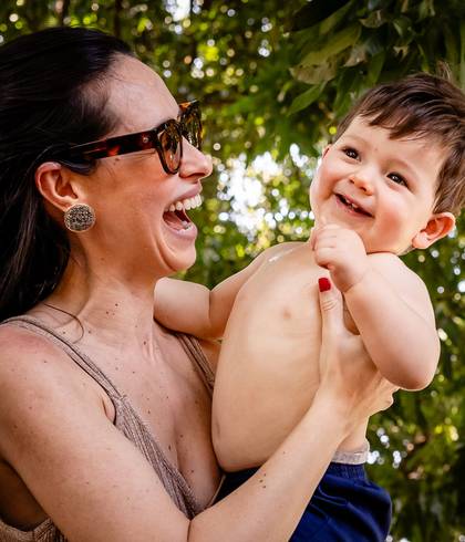 Família de Um dia inteiro para o Leo