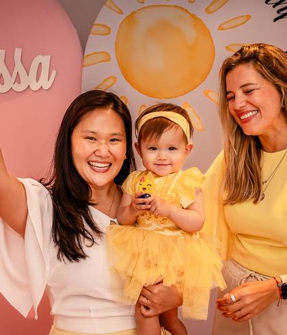 Família de Alissa e sua primeira volta ao Sol