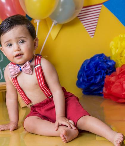 Smash the cake de Augusto 1 ano