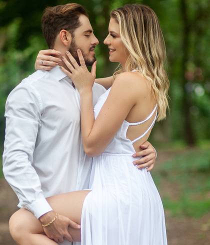 Casais de Gracieli e Lucas