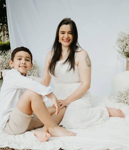 Dia da Mãe de Jordennya e Enzo