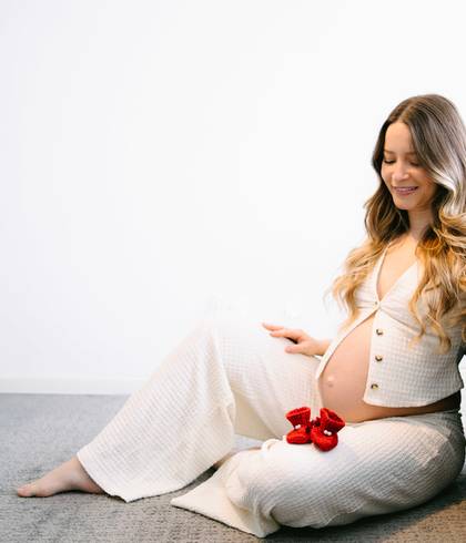 Gestante de Michelle e Thácio