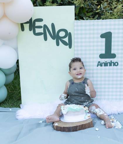 Smash The Cake de Henri - 1 Ano