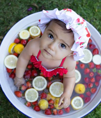 Smash The Cake de Clara - Banho de Frutas