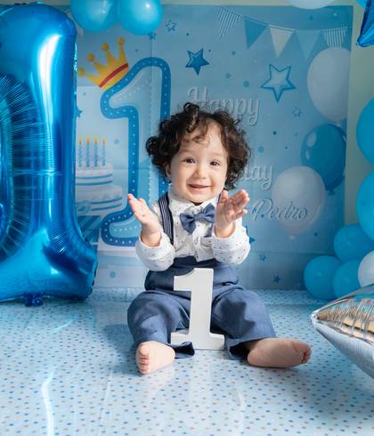 Smash The Cake de João Pedro 1 Ano