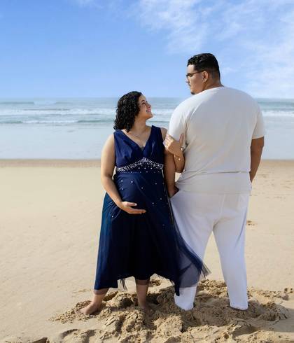 Gestante de Anna e Levi