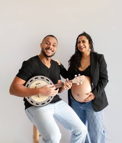 Gestante de À espera da Miriam