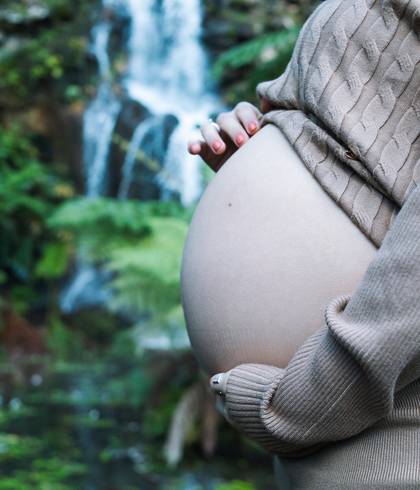 Gestante de Juciara à espera do Henrique