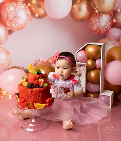 Acompanhamento de Ensaio de Smash the Cake