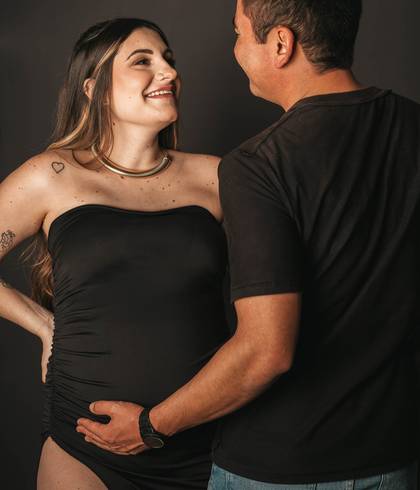 Gestante  de A espera de um amor