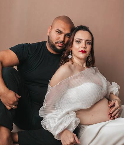 Gestante  de Matteo: Um Amor que Cresce