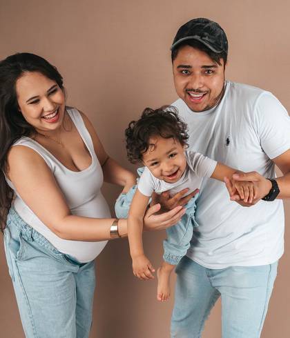 Gestante  de Esperando uma Prinecsa