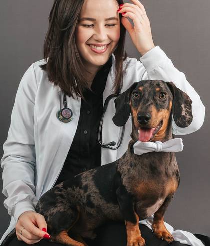 Corporativo  de Ensaio Meio Jaleco Maria Julia