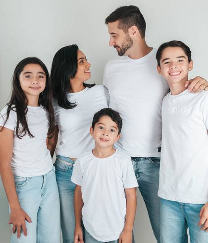 Familia  de Entre Abraços e Memórias