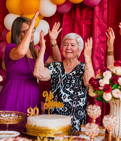 Eventos de Aniversário - Vó Maria