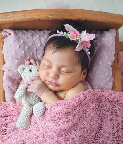 newborn de ENSAIO NEWBORN - LUIZA