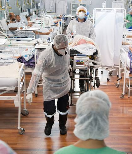 Retratos Corporativos of Pandemia Covid-19, Hospital de Campanha Santo Andre 2021