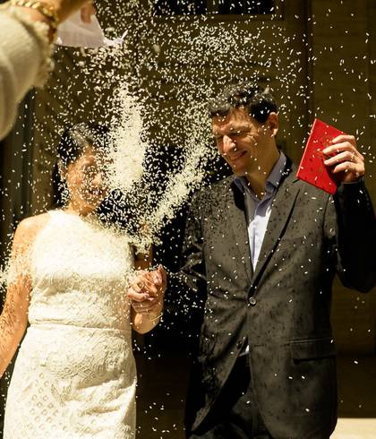 Civil de Angie + Santiago