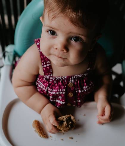 Bebê & Família de Melinda - 9 meses