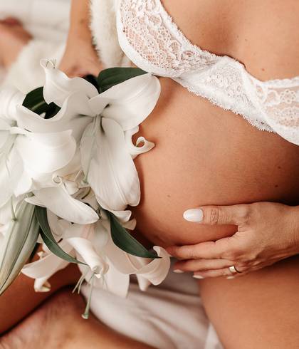 Gestante de A espera por Lucas