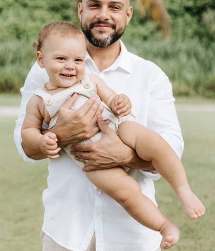 Bebê & Família de família do Samuel