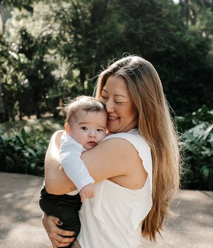Bebê & Família de 3 meses do Arthur