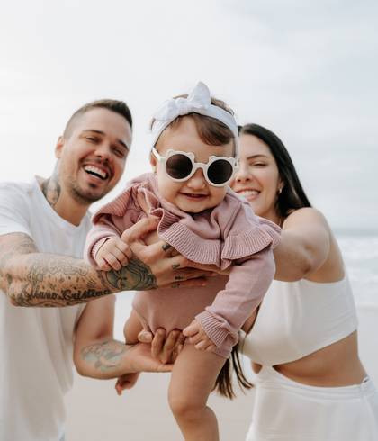 Bebê & Família de 1 ano da Lorena