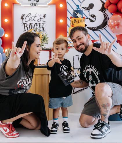 Hora da Festa de 3 anos do Bernardo