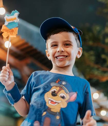 Hora da Festa de 4 anos do Isaque