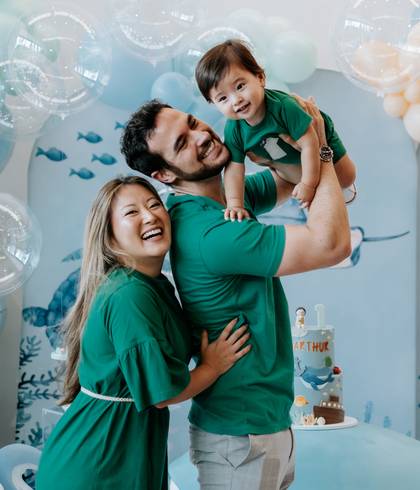 Hora da Festa de 1 ano do Arthur