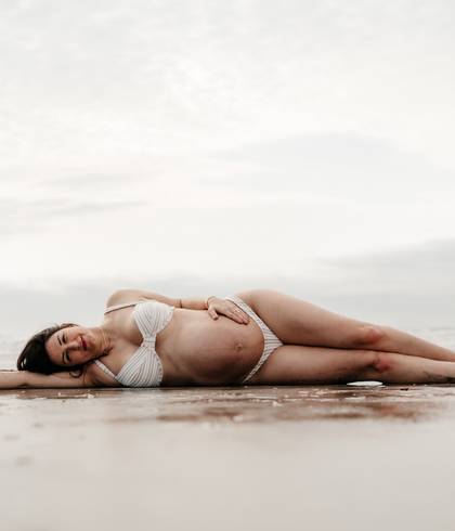 Gestante de A espera por Helena