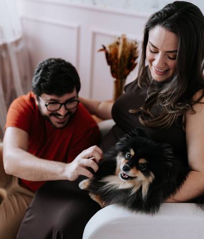 Gestante de A espera da Liz 