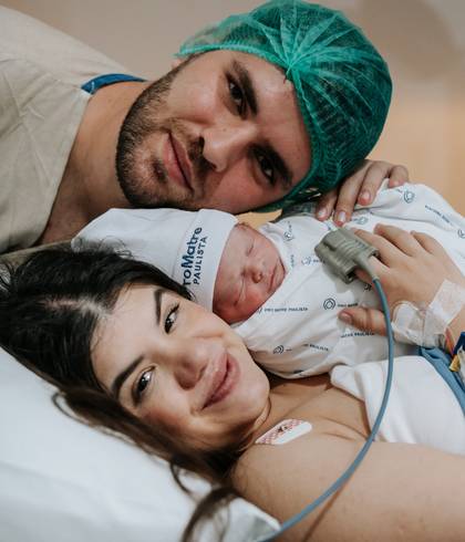 Parto de O nascimento da Estella