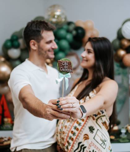 Gestante de Chá de bebê do Gustavo 