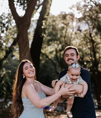 Bebê & Família de Os 10 meses da Olívia 