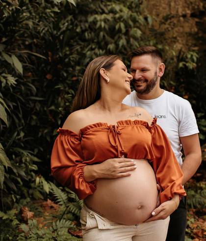 Gestante de Doce Espera pela Luiza