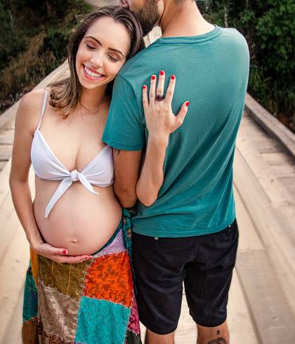 Ensaio Gestante de DOCE ESPERA DE LAURA