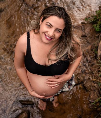 Ensaio Gestante de DOCE ESPERA DE NÍCOLAS