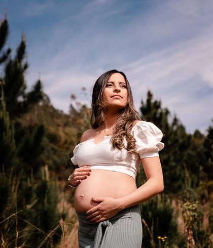 Ensaio Gestante de DOCE ESPERA DE MIGUEL