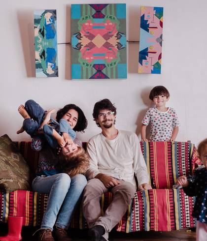 Ensaio Família de UMA TARDE COM IAN, RUDÁ E ELIS