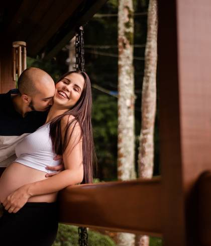 Ensaio Gestante de DOCE ESPERA DE ARTHUR