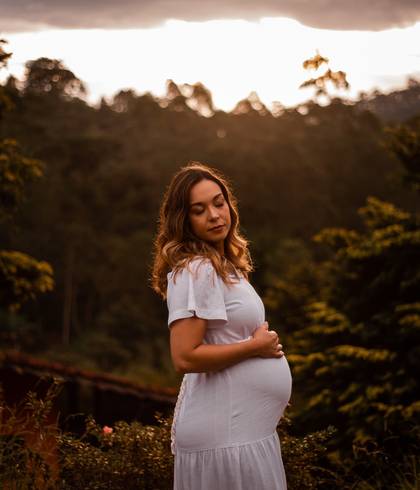 Ensaio Gestante de DOCE ESPERA DE IRIS