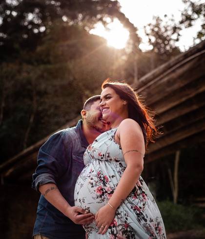 Ensaio Gestante de DOCE ESPERA DE GABRIEL