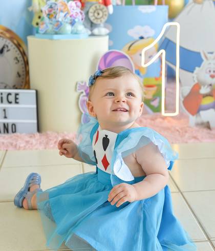 Meu 1º aninho de Alice - 1 aninho
