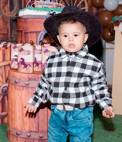 Aniversário Infantil  de Christian fez 02 aninhos