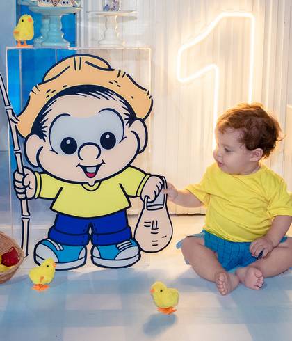 Aniversário  de Caleb faz 1 aninho