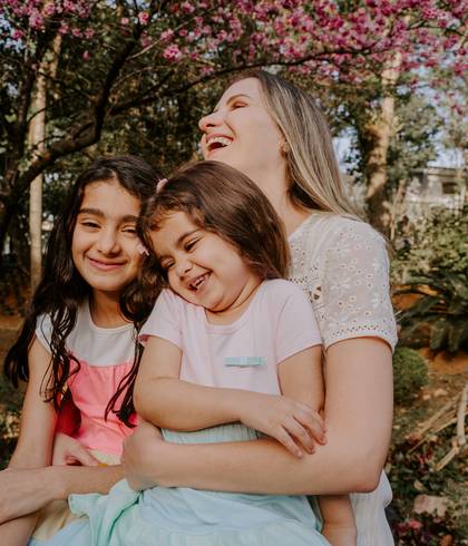 Família de Ensaio - Lili, Lelê e Lulu