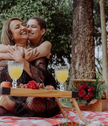 Família de Ensaio Mãe e Filha - Denise e Yasmin