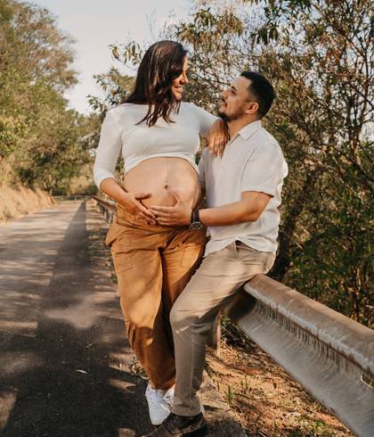 Gestante de Dailane & Gustavo
